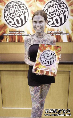 武汉纹身网:时尚达人in潮流 为纹身“正名” (图文)