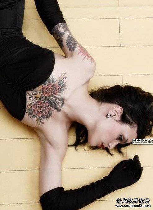 女人纹身的魅力大放松(高清图文)