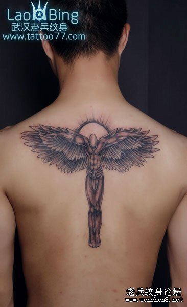 天使纹身图案天使纹身寓意