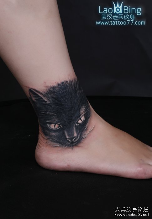 猫咪纹身图案大全