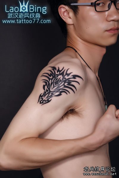 狼图腾纹身图案的含义及讲究