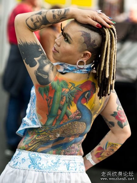 实拍德国法兰克福第20届国际纹身艺术节现场盛况(高清图文)