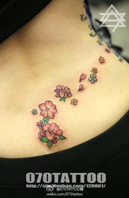 花卉纹身图片内容图片分享