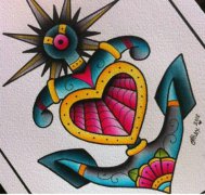 ����һ��ʱ�г����Ĳ�ɫ��ê����ͼ��