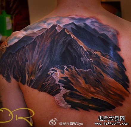 �󱳴�ɽ����ͼ��