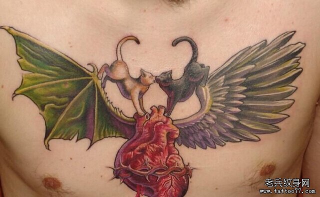 身体最美丽的语言纹身