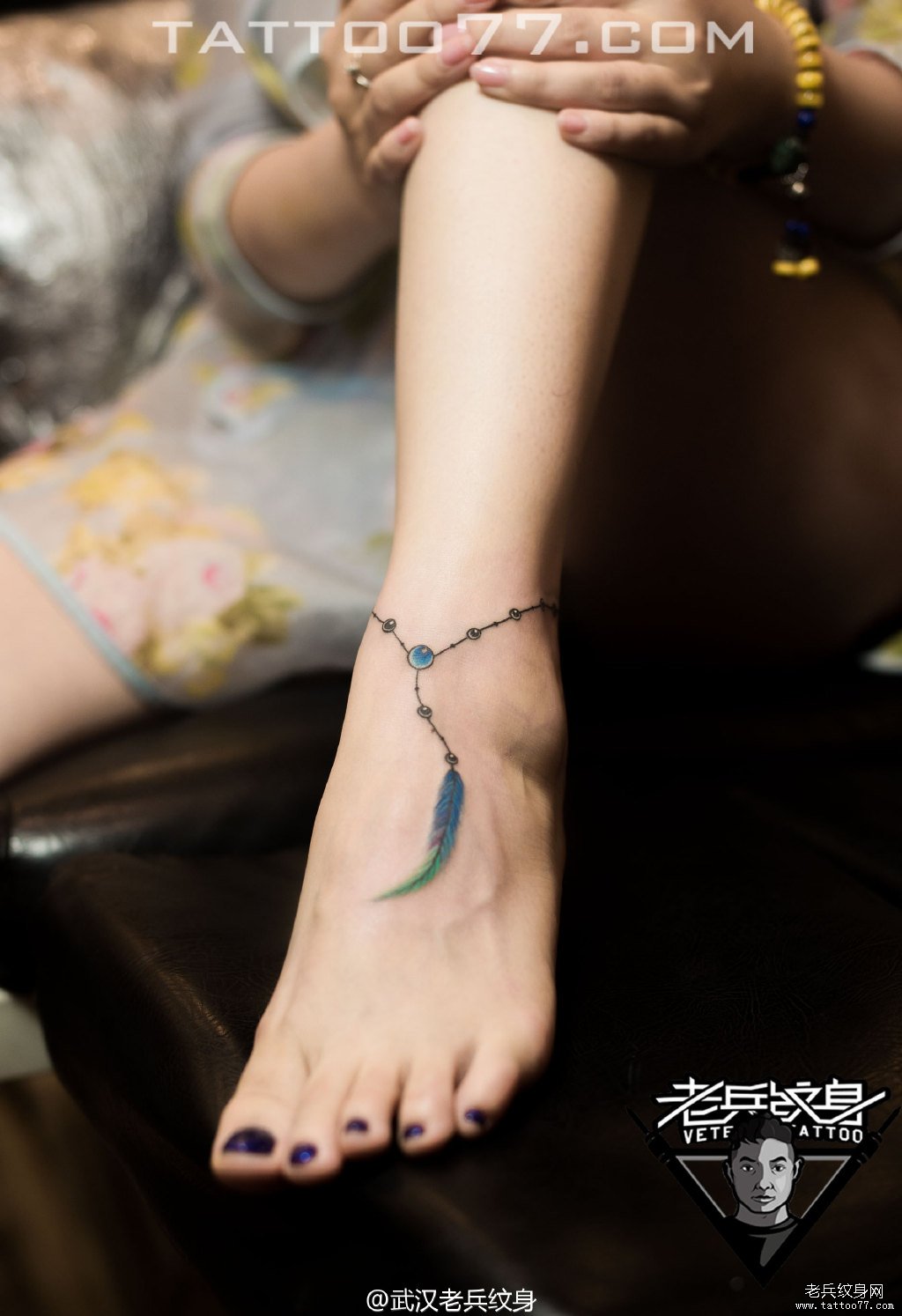 花腿纹身图案#彩色荷花纹身图案#吴江酷客纹身|手工艺|其他手工艺|吴江酷客纹身 - 原创作品 - 站酷 (ZCOOL)