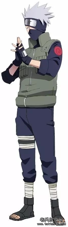 火影忍者纹身手稿图案