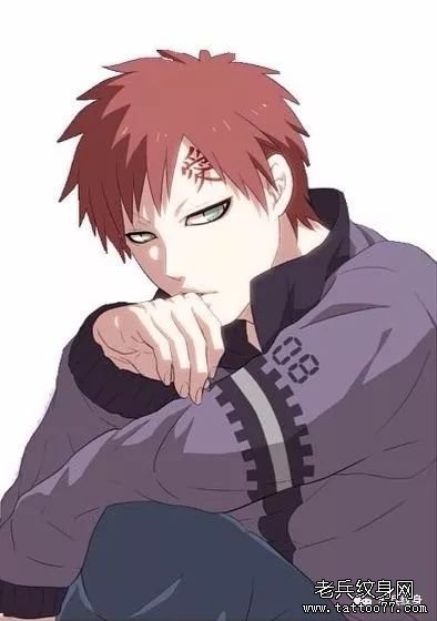 火影忍者纹身手稿图案