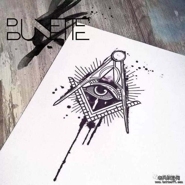 上帝之眼纹身大全