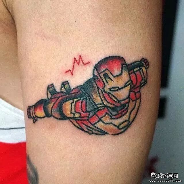 纹身素材第431期素材——钢铁侠