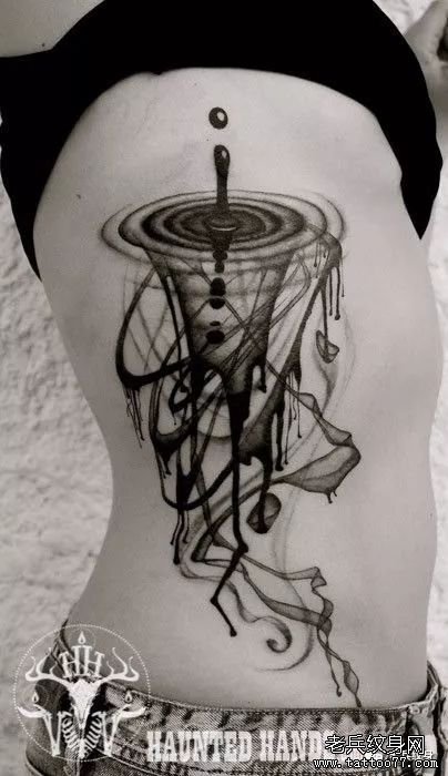 抽象派纹身画作,给你满满视觉震撼~~!