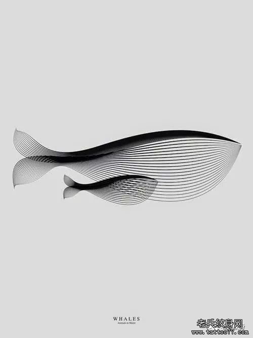 抽象派纹身画作,给你满满视觉震撼~~!