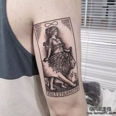 古老神秘的塔罗牌纹身,你get到了吗?