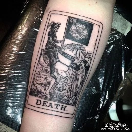 古老神秘的塔罗牌纹身,你get到了吗?