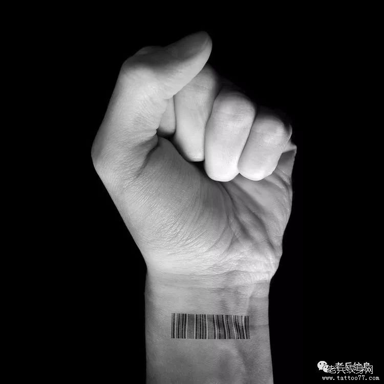 纹身素材——条形码