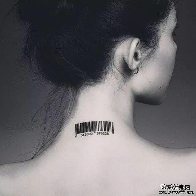 纹身素材——条形码