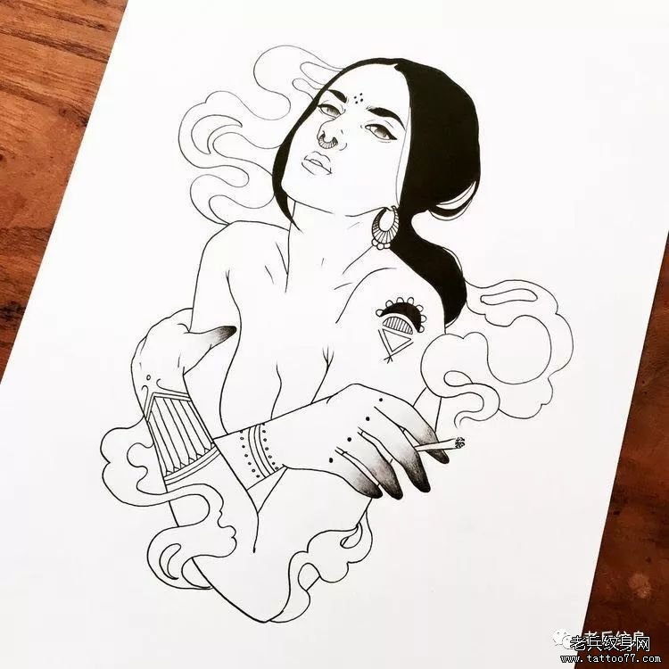 福利丨歪国插画家又来送种子啦,注意接收~~!