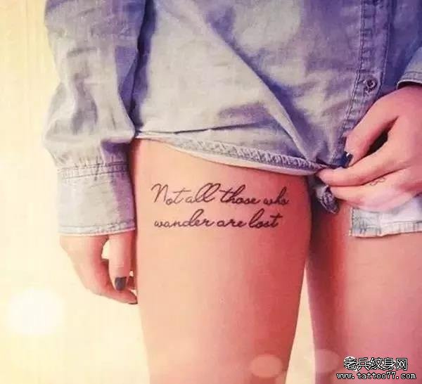 纹身素材第452期——性感花腿