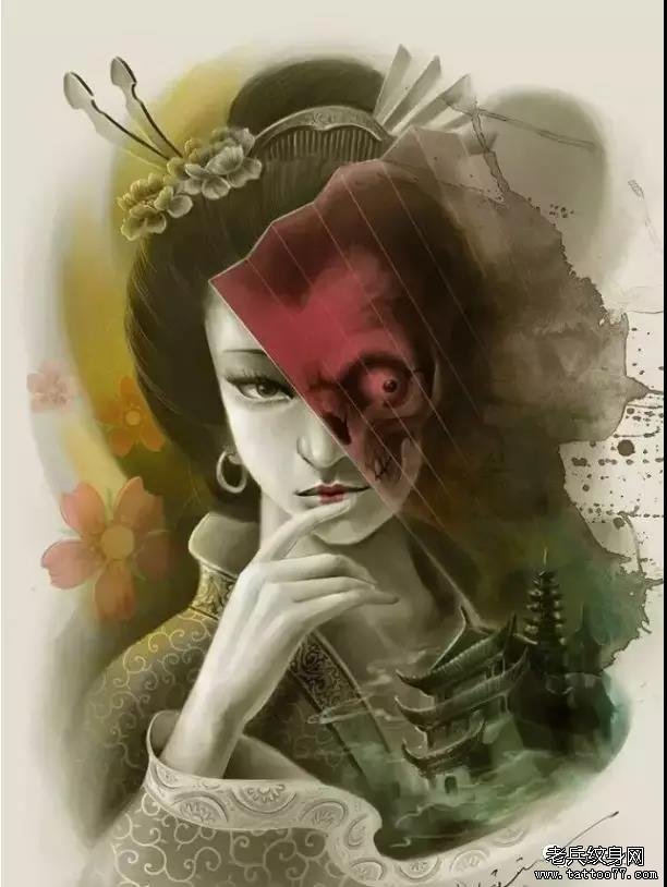 艺伎,竟有种说不出的美!