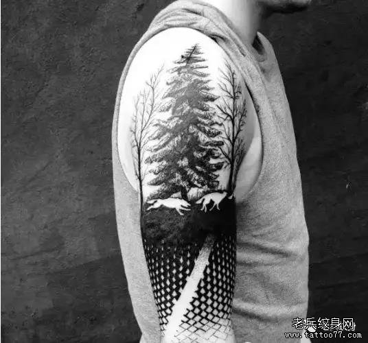 纹身素材第458期——生命之树