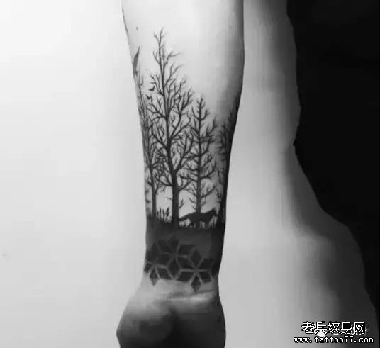 纹身素材第458期——生命之树