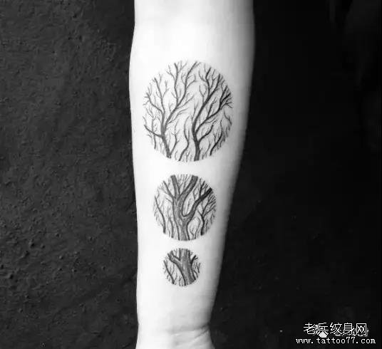 纹身素材第458期——生命之树