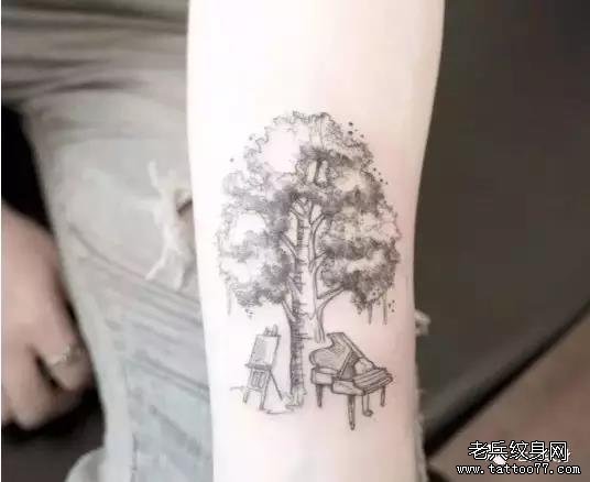 纹身素材第458期——生命之树
