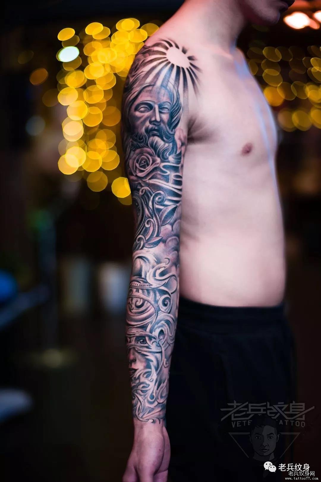 武汉老兵纹身首席纹身师——兵哥李哲【纹身作品欣赏】!
