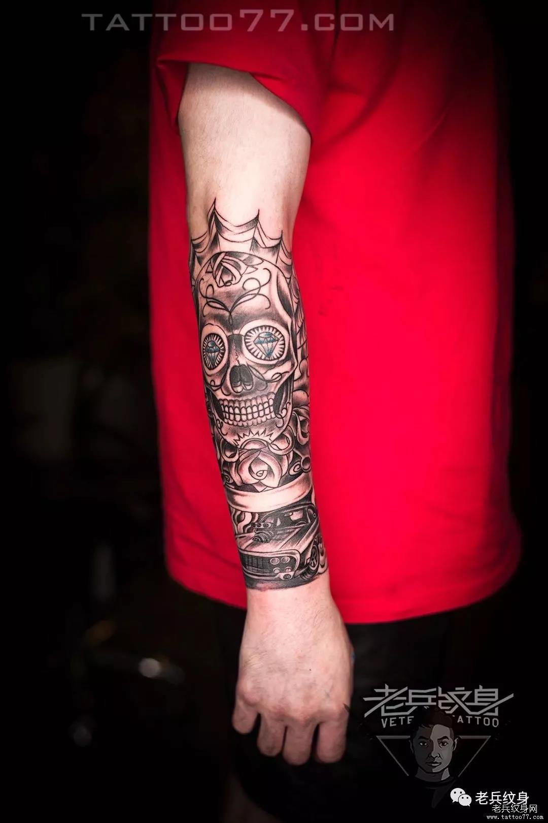 武汉老兵纹身首席纹身师——兵哥李哲【纹身作品欣赏】!