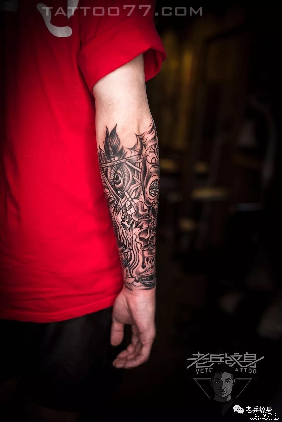 武汉老兵纹身首席纹身师——兵哥李哲【纹身作品欣赏】!