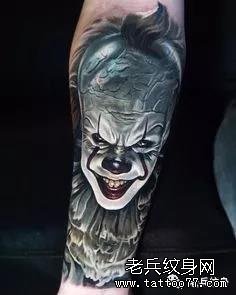 纹身素材第469期——小丑