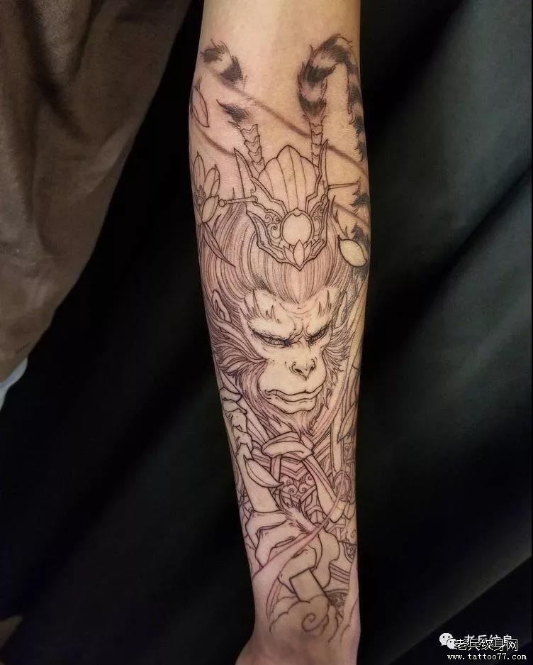 纹身素材第494期——斗战胜佛