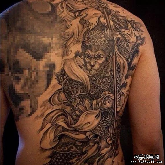 纹身素材第494期——斗战胜佛