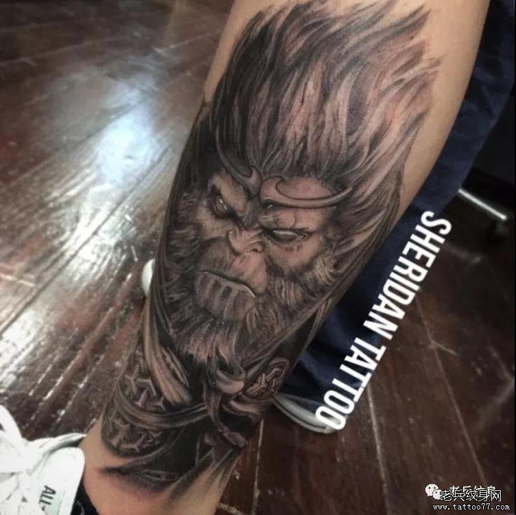 纹身素材第494期——斗战胜佛