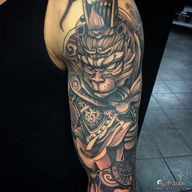 纹身素材第494期——斗战胜佛