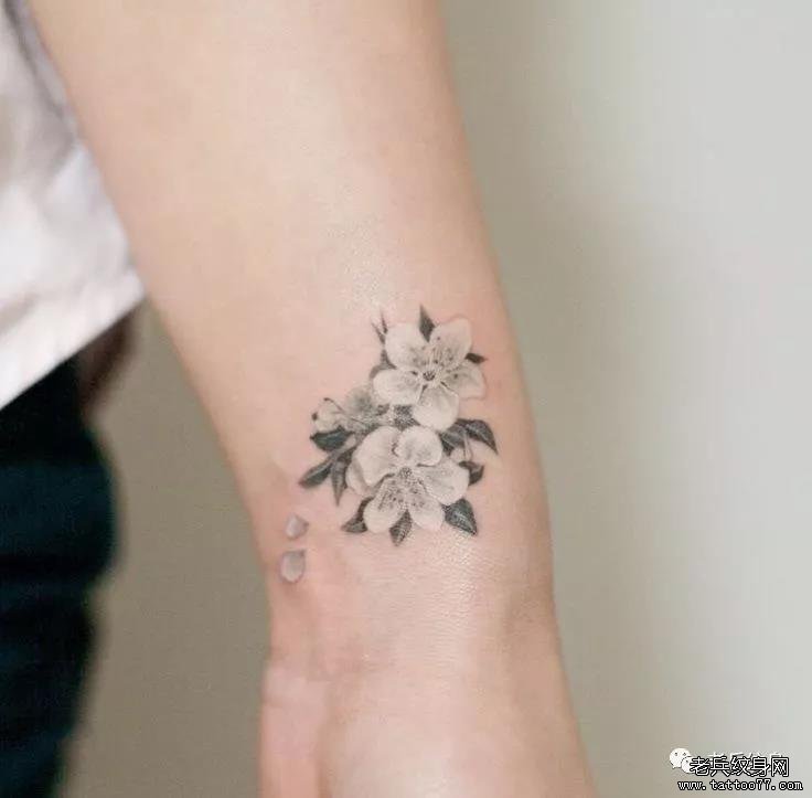 纹身素材第515期——桃花