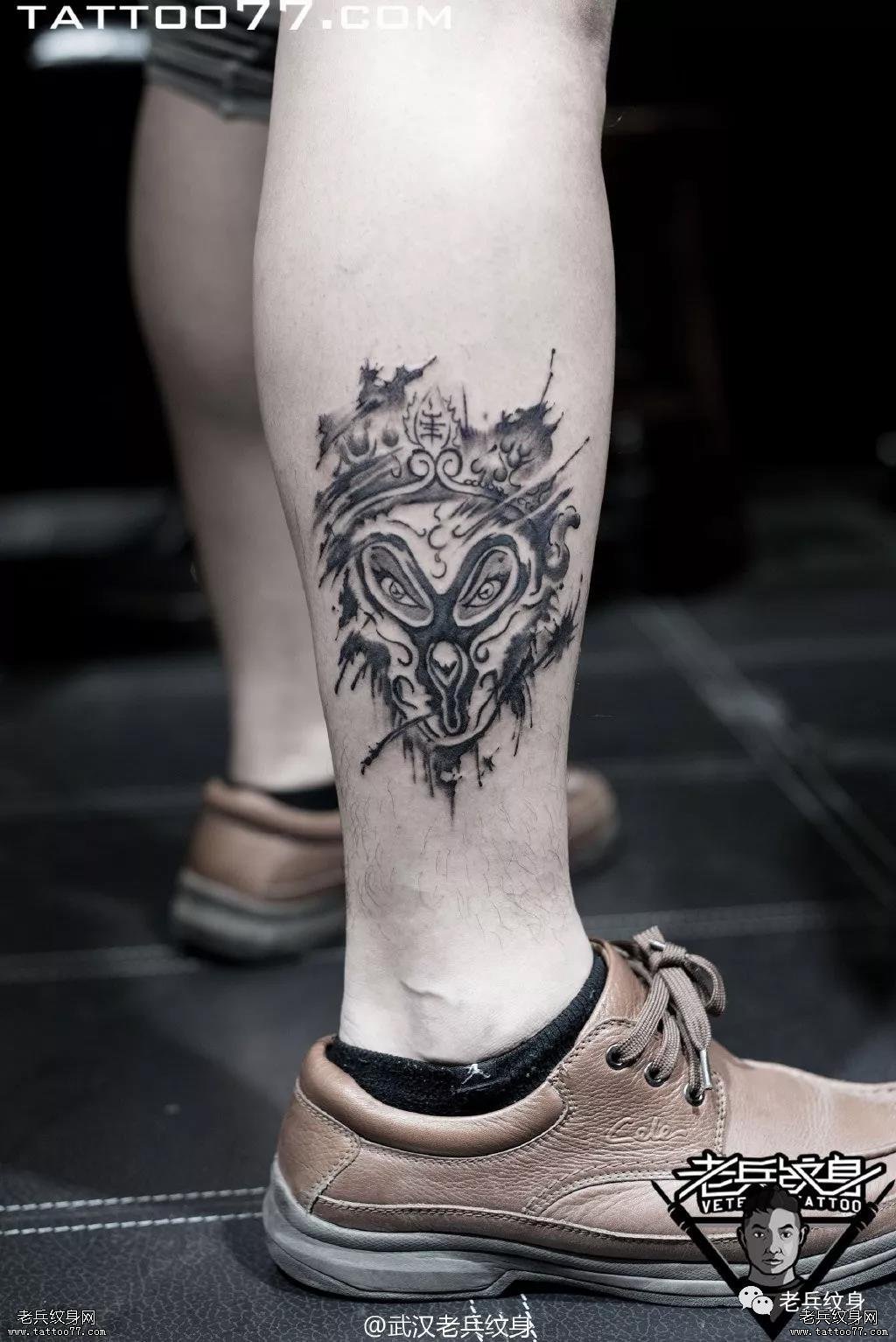 无论是小清新,亦或是浓墨重彩,你都是我最喜欢的模样——老兵纹身打造【孙悟空】作品赏析