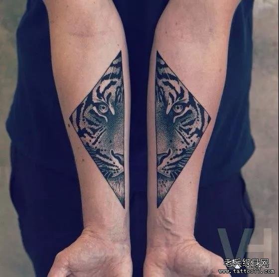 纹身素材第521期——对称美