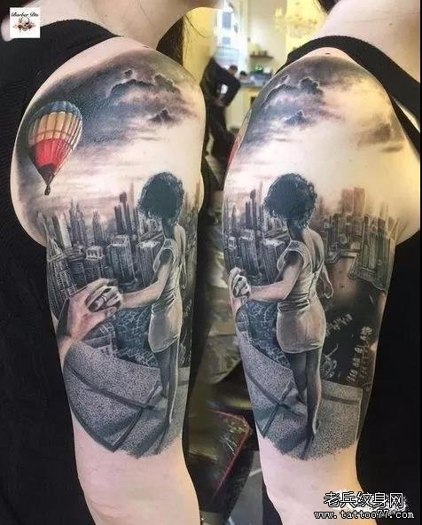 纹身素材第522期——欧美写实