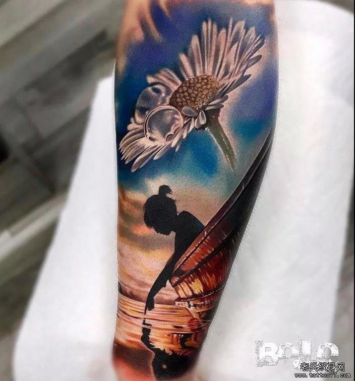 纹身素材第522期——欧美写实