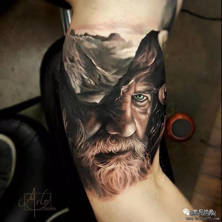 纹身素材第522期——欧美写实