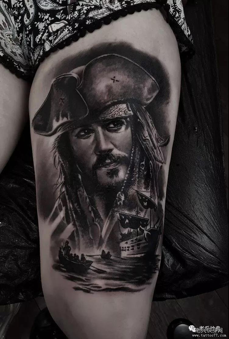 纹身素材第522期——欧美写实