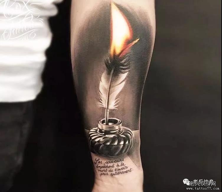 纹身素材第522期——欧美写实