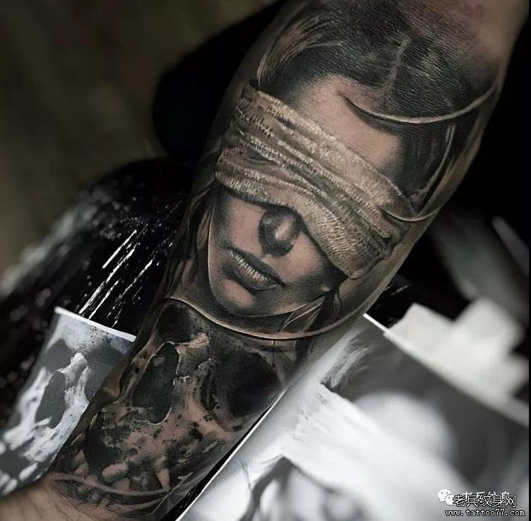 纹身素材第522期——欧美写实
