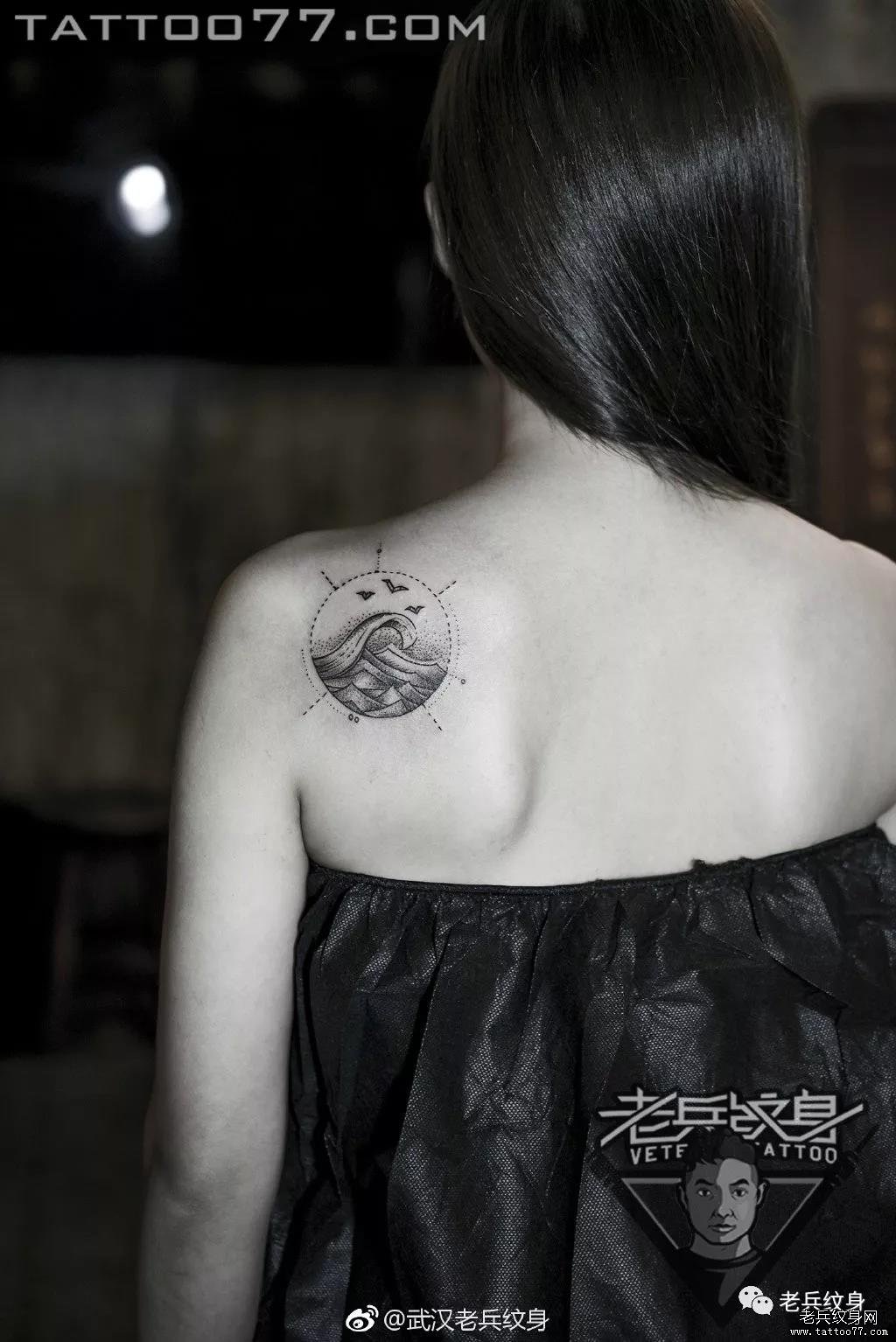 其实,我一向都在你身后,就差你一个回头——老兵店内【点刺】作品(二)欣赏~