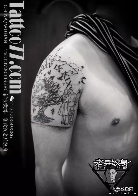 我的愉悦,就是和你温暖的过一辈子——老兵店内【大臂】作品欣赏