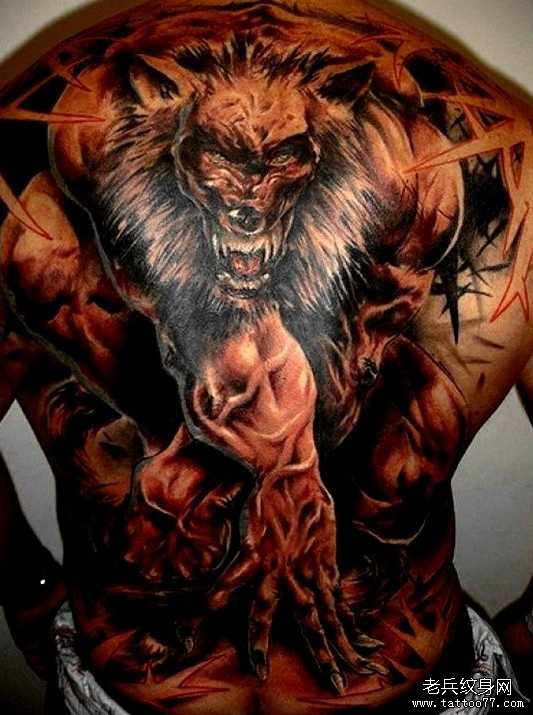 暮光之城狼人纹身图片图片